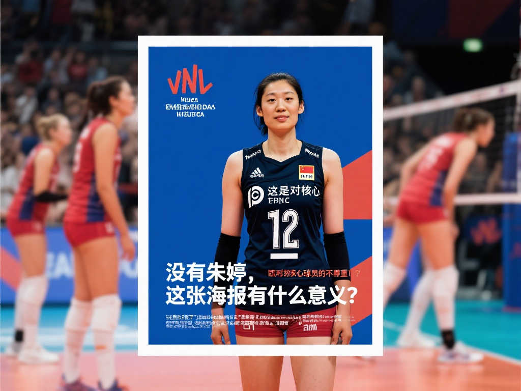 欧排联欧冠海报无朱婷引争议😡夺冠后被批才补发